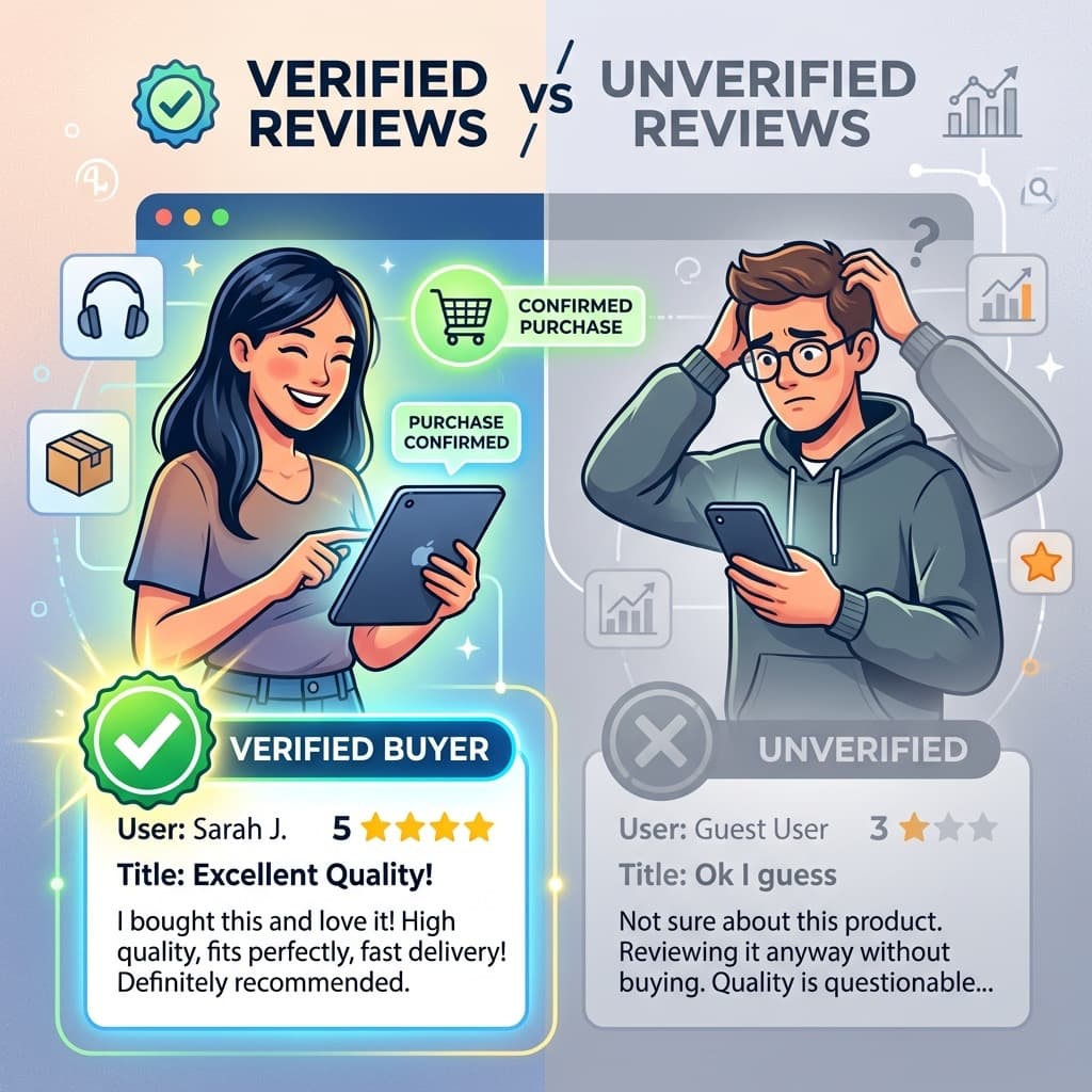 Verified Reviews vs Unverified: What's the Difference and Why It Matters