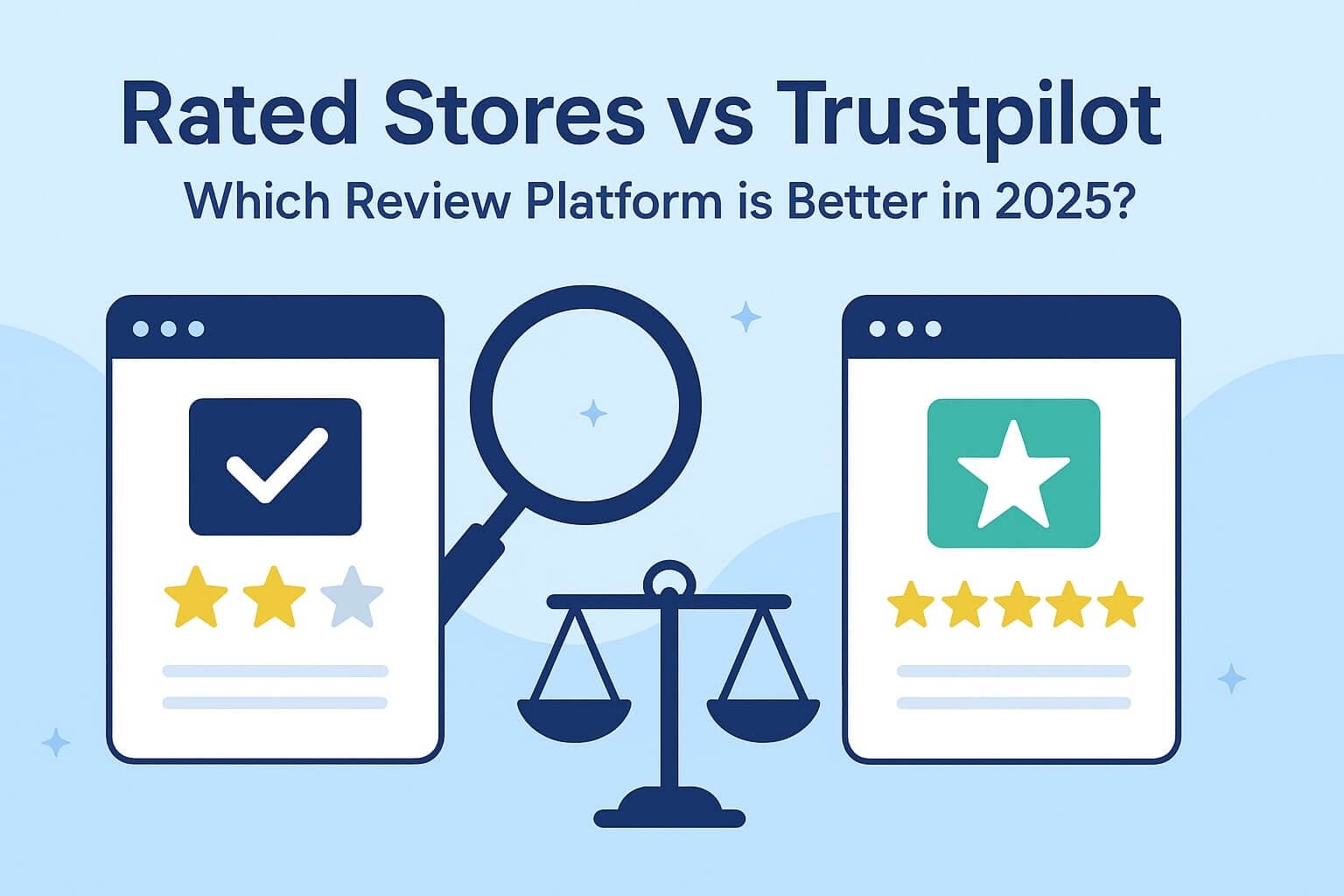 Rated Stores vs Trustpilot — Which Review Platform is Better in 2025?
