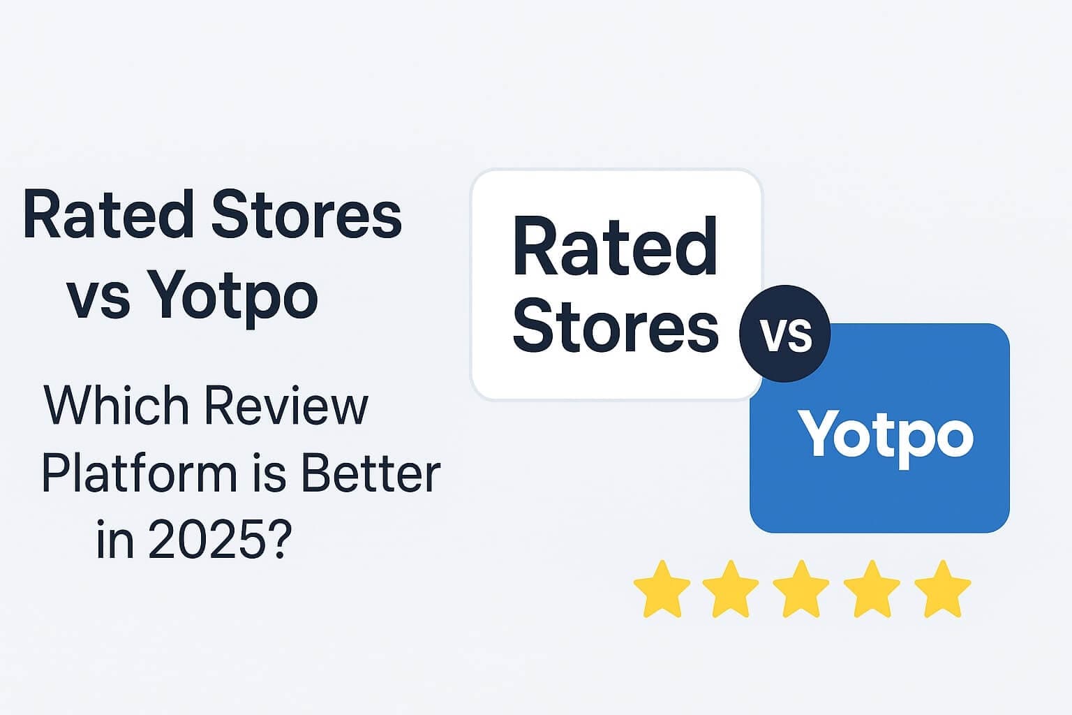 Rated Stores vs Yotpo — Which Review Platform is Better in 2025?