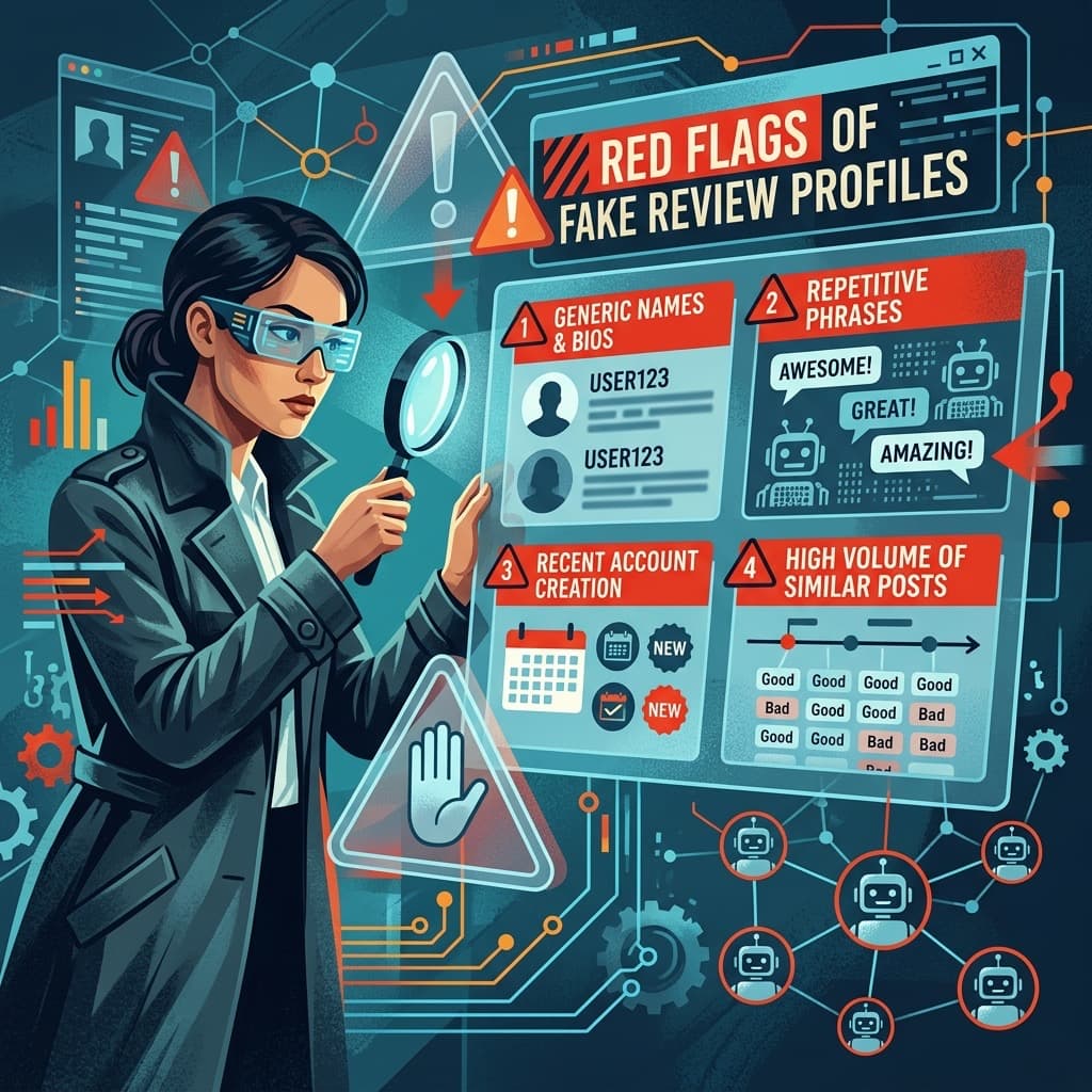 7 Red Flags of a Fake Review Profile