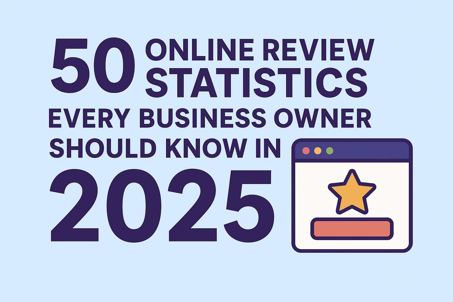 50 Online Review Statistics Every Business Owner Should Know in 2025
