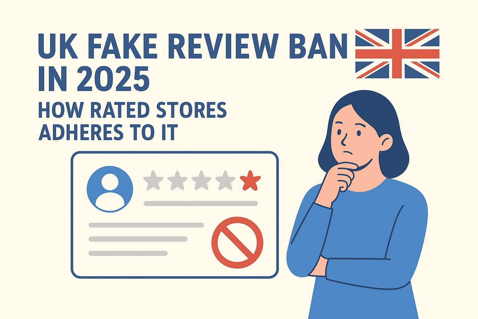 UK Fake Review Ban: What It Means in 2025 & How Rated Stores Adheres to It