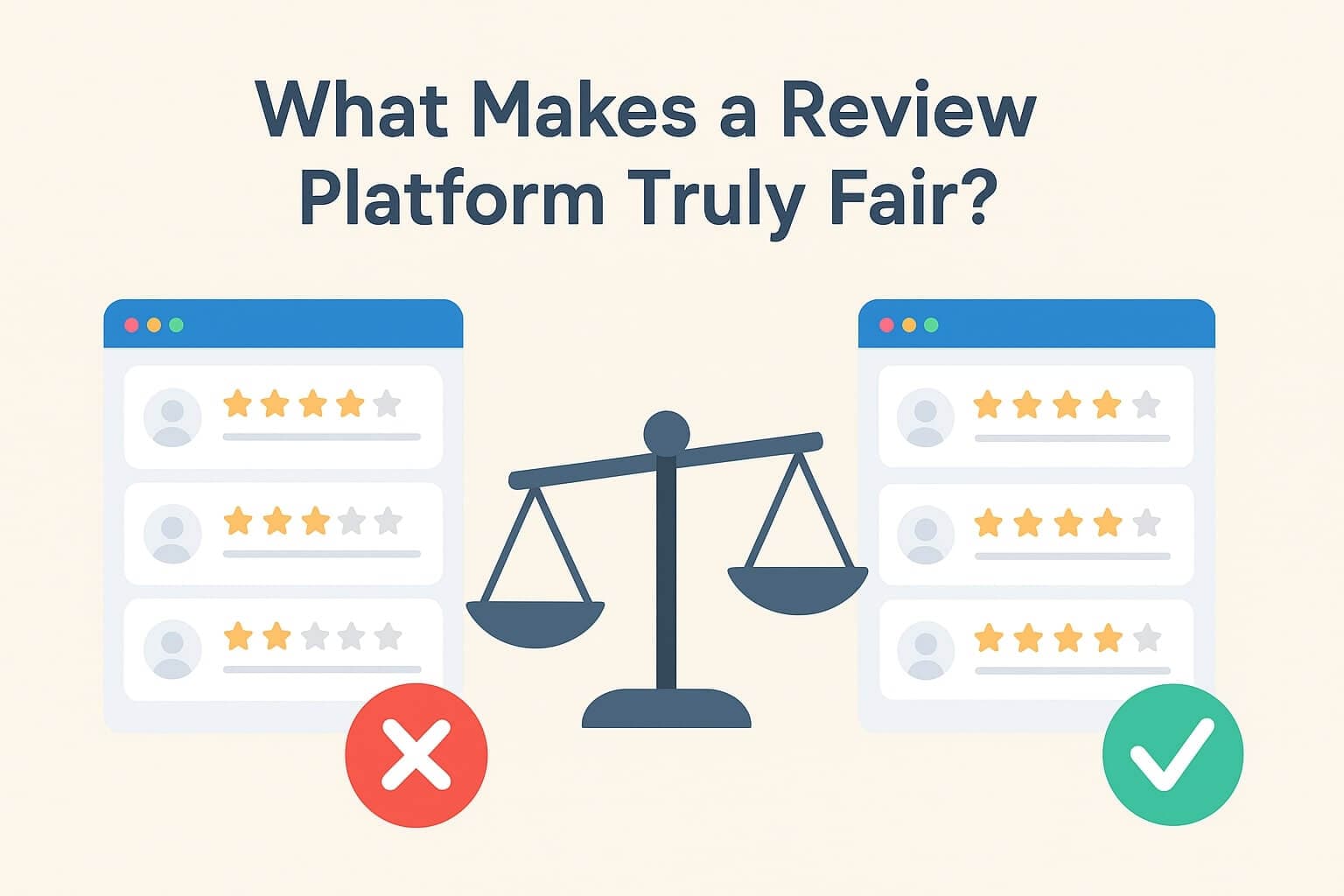 What Makes a Review Platform Truly Fair?