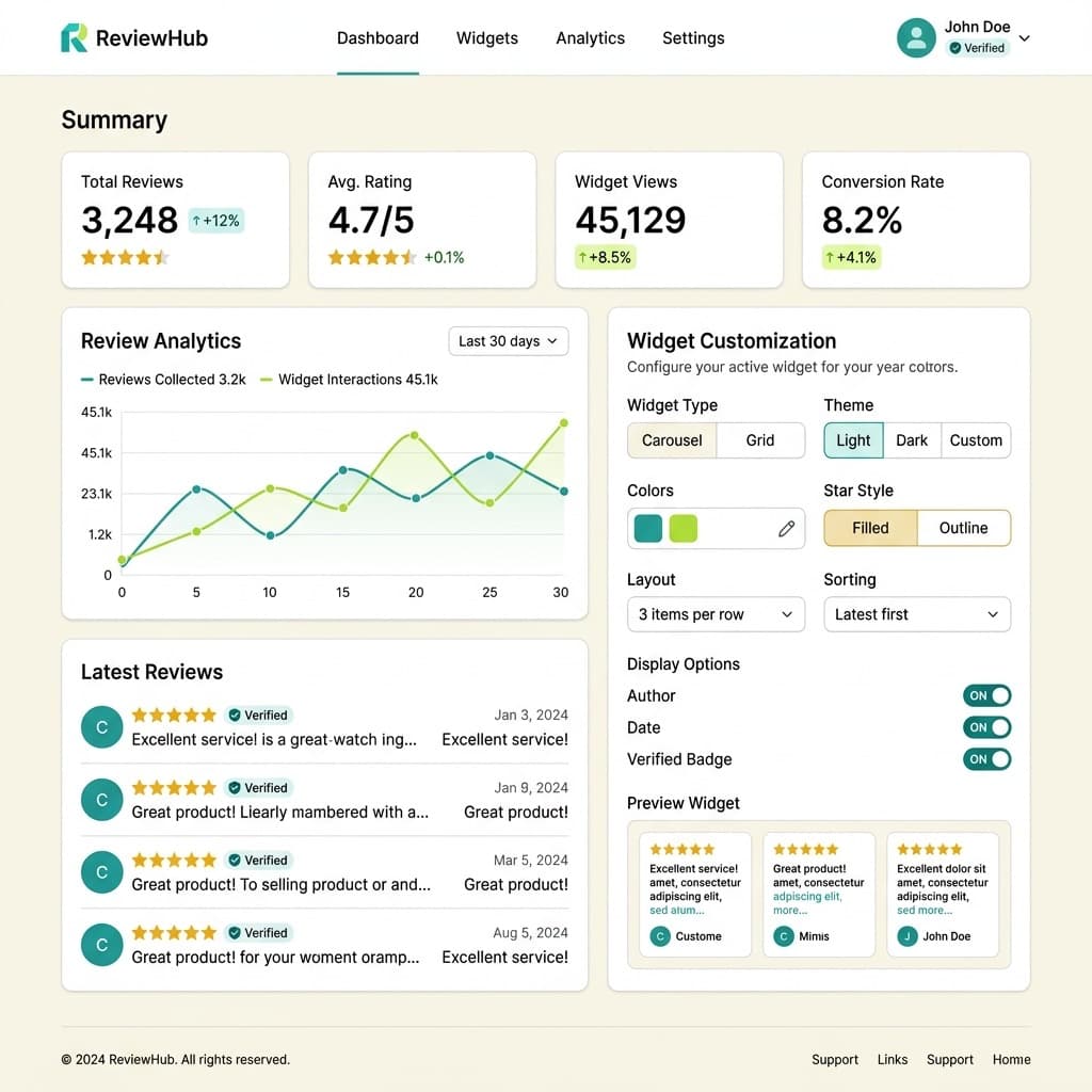 Best Elfsight Alternative for Reviews in 2026 — Rated Stores