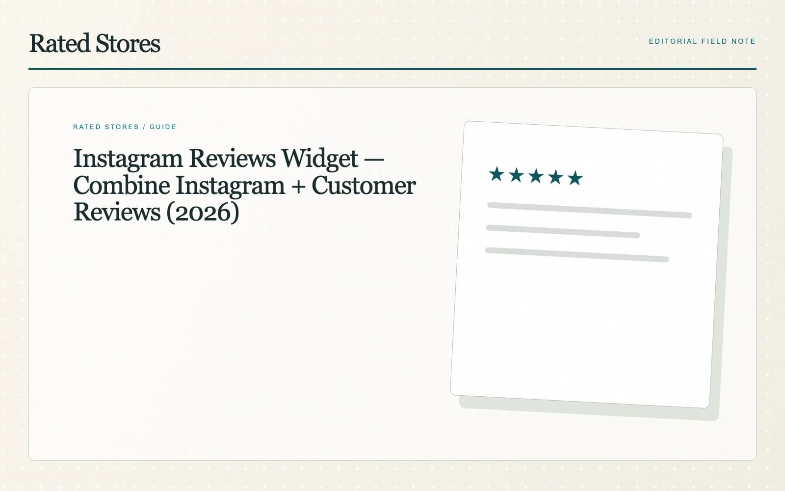 Customer imagery with the context of a review