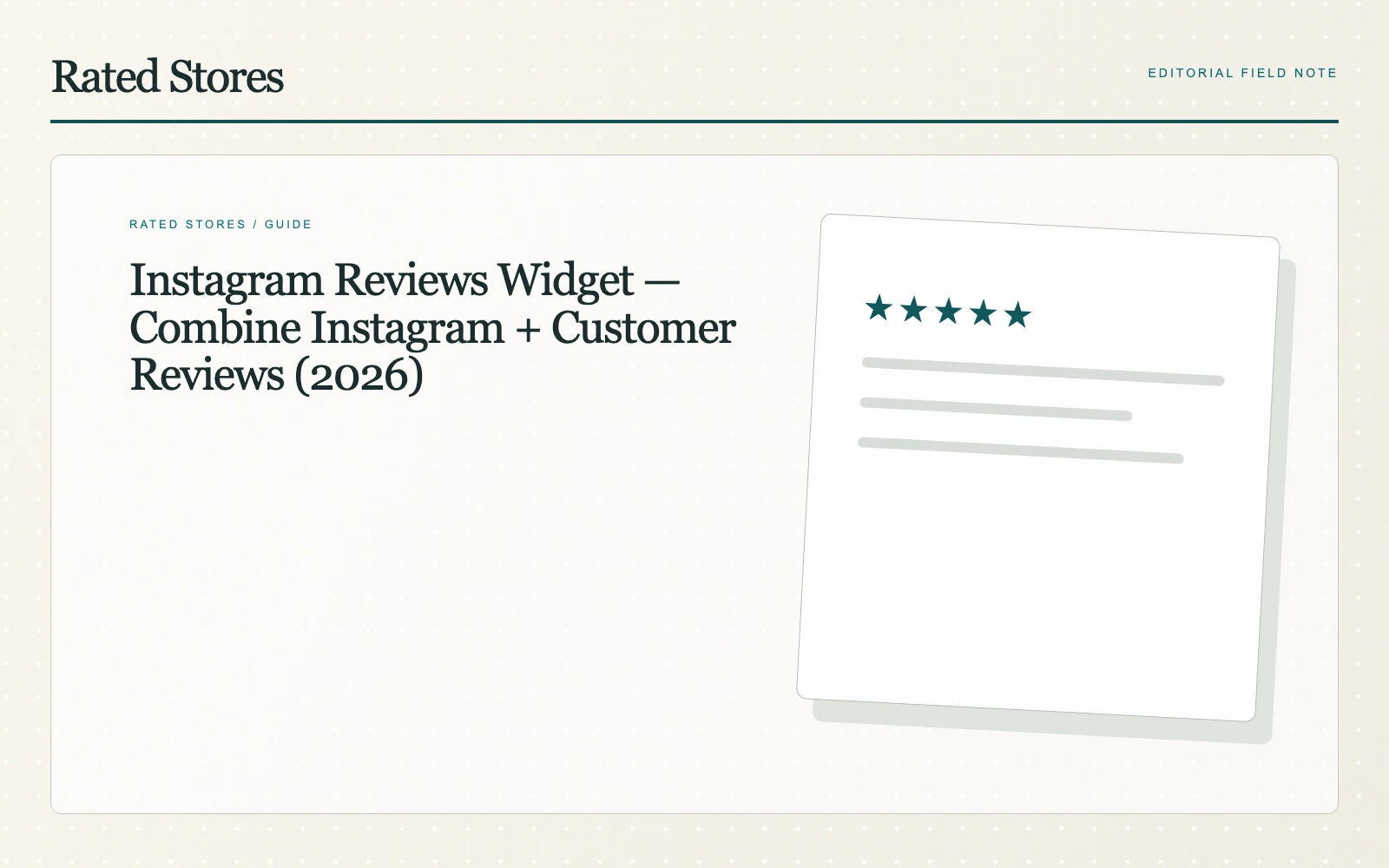 Customer imagery with the context of a review