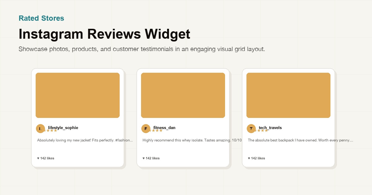 Instagram Reviews Widget — Combine Instagram + Customer Reviews (2026)