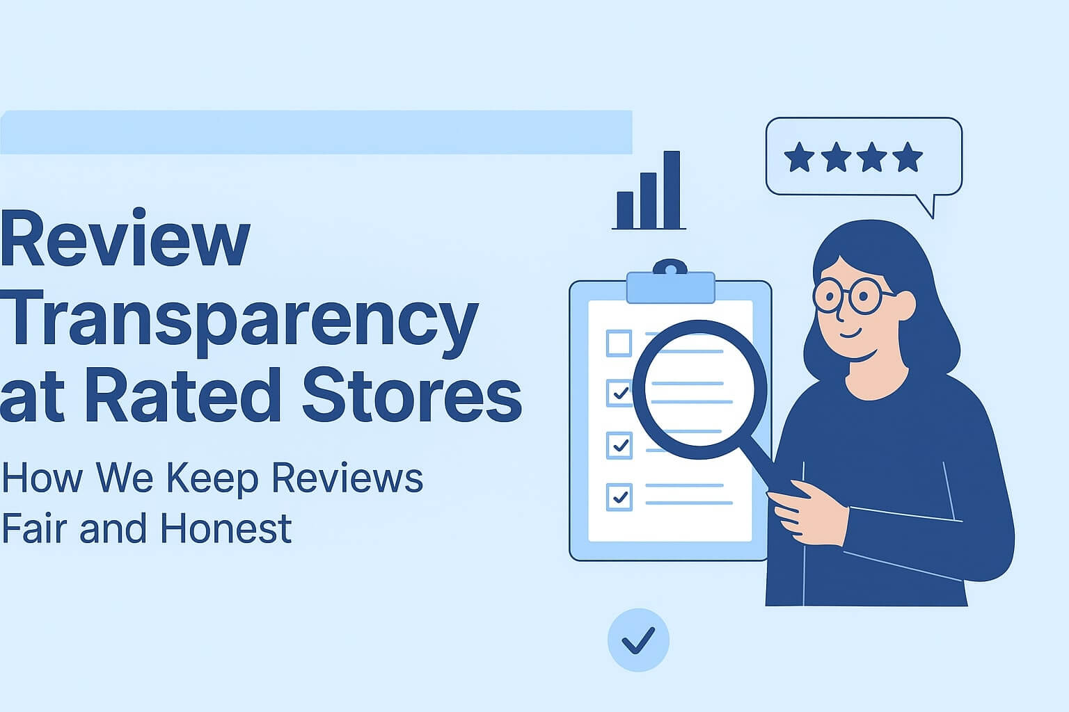 Review Transparency at Rated Stores — How We Keep Reviews Fair and Honest